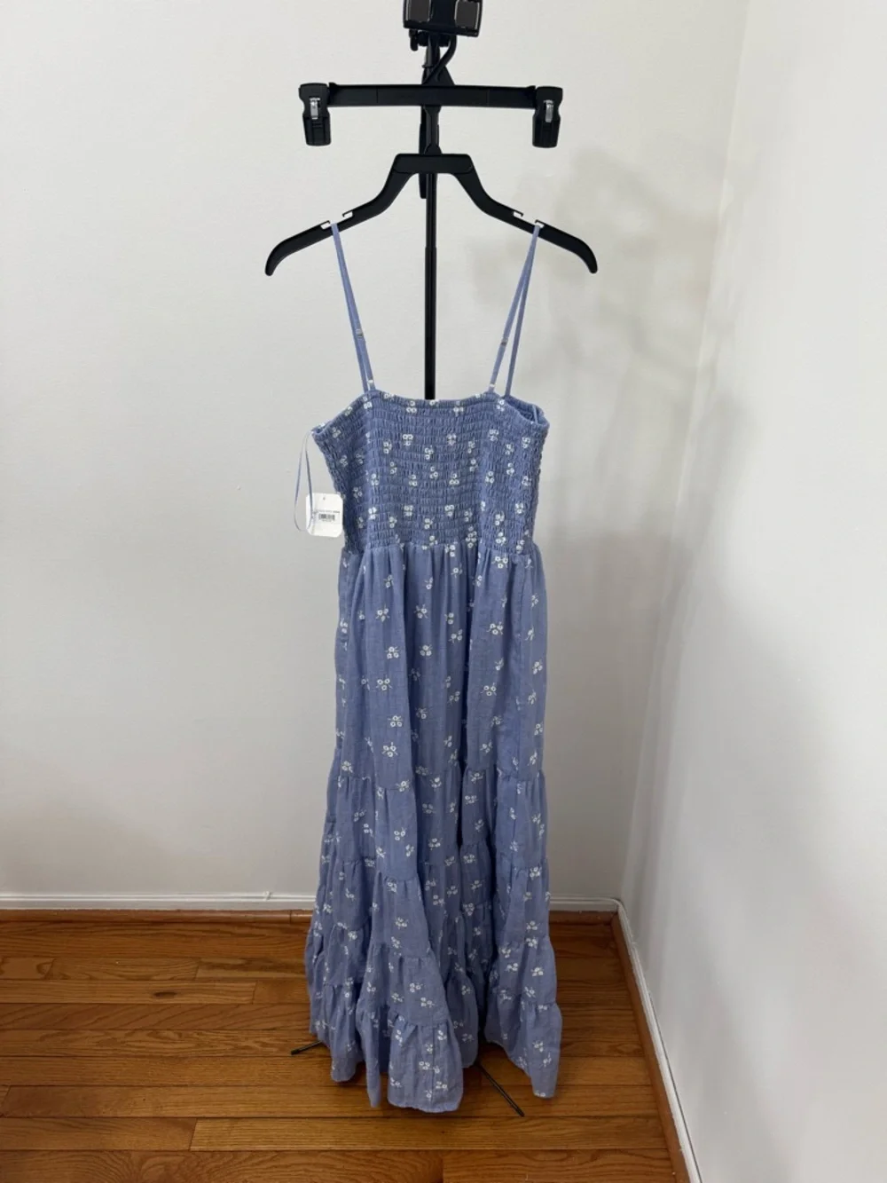Altar'd State Lavender Smocked Floral Maxi Dress - Picture 5 of 5
